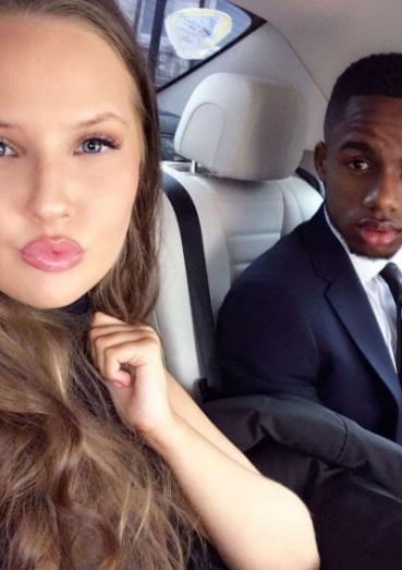 Ryan Sessegnon  with his girlfriend, Lacie Southion